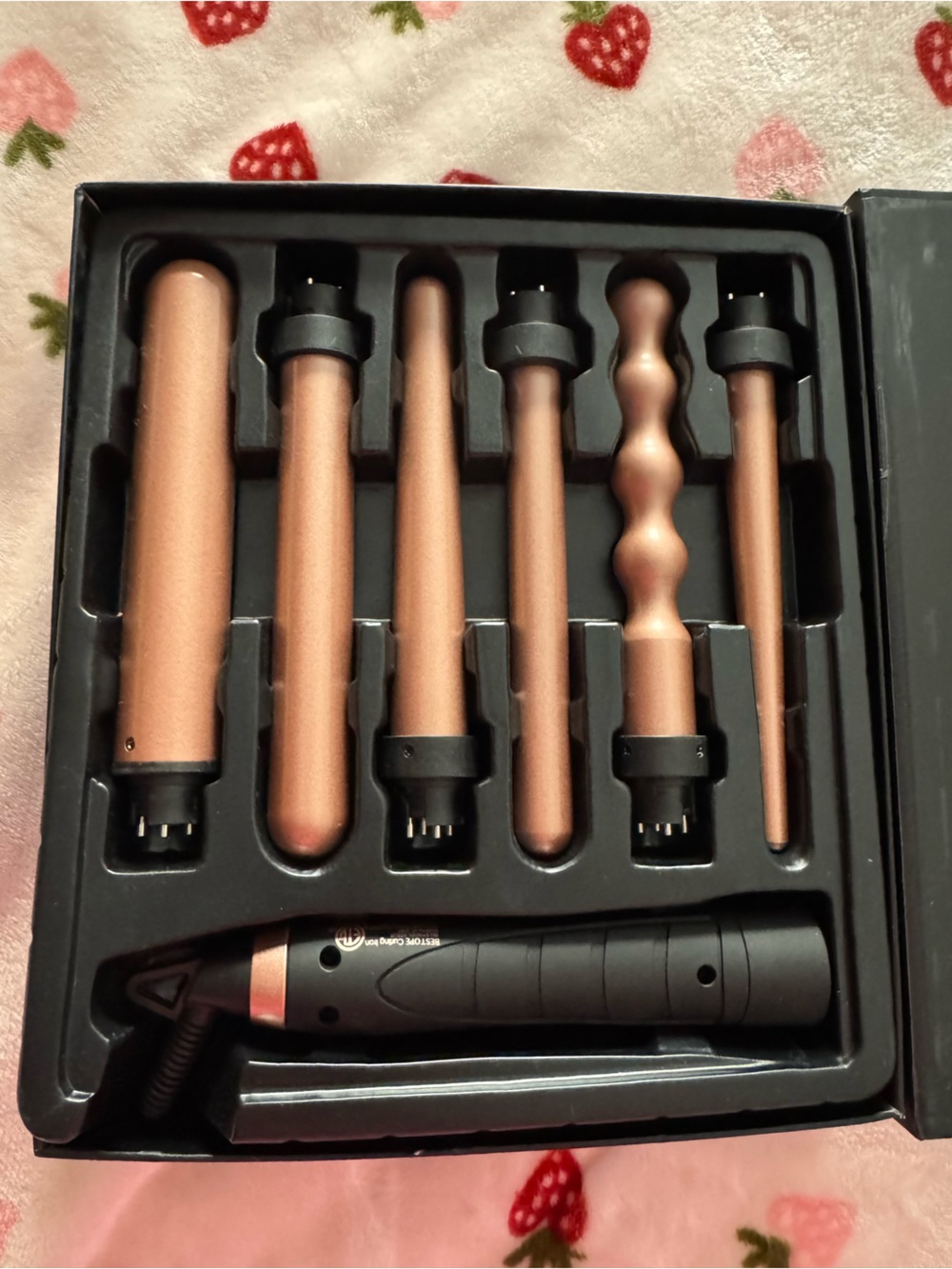 Bestope 6 in 1 hair curling wand ceramic